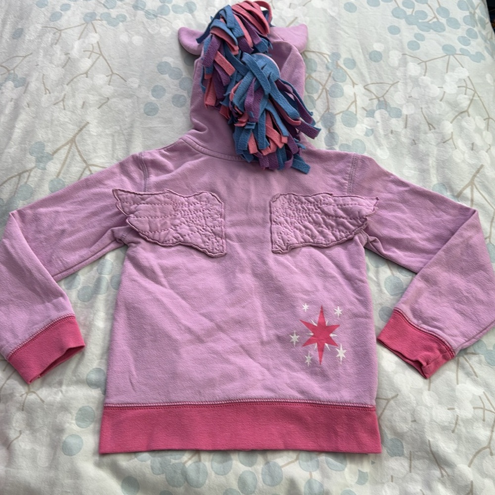 PLAY Size 5/6 - My Little Pony Twilight Sparkle Hooded Jacket - Picture 12 of 15